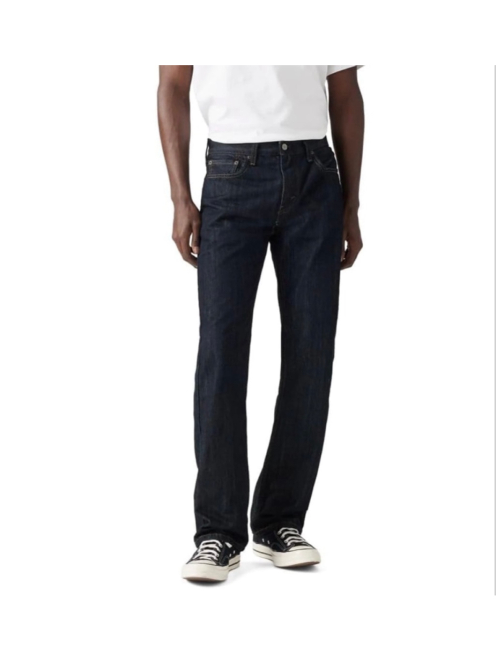 Levi's men's straight leg dark wash jeans size 32